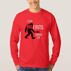 Tengo gusto de la camiseta de BIGFOOTS