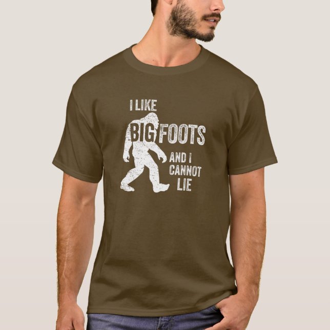 Tengo gusto de la camiseta de BIGFOOTS (Anverso)