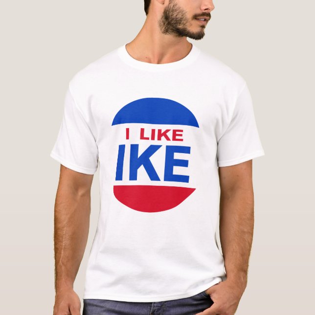 Tengo gusto de la camiseta de Ike (Anverso)