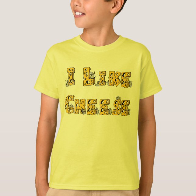 Tengo gusto de la camiseta del queso (Anverso)
