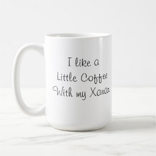 Tengo gusto de un poco café con mi taza de café
