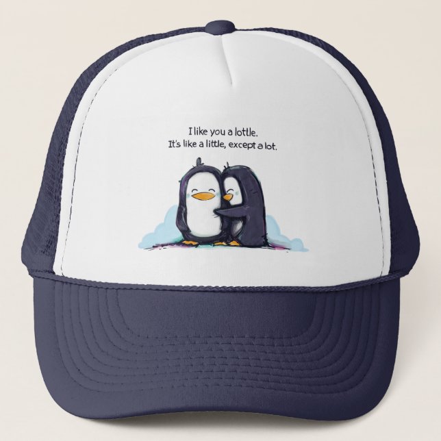 Tengo gusto de usted un gorra de los pingüinos de (Anverso)