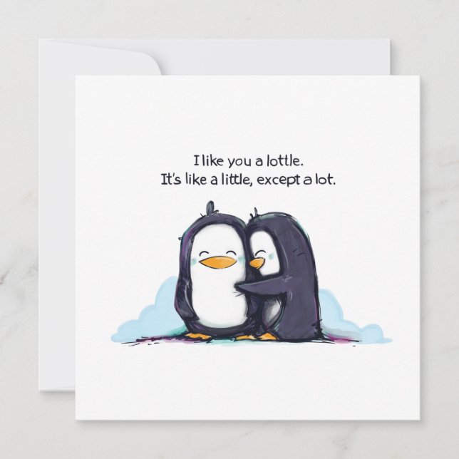 Tengo gusto de usted una invitación de Lottle (Anverso)