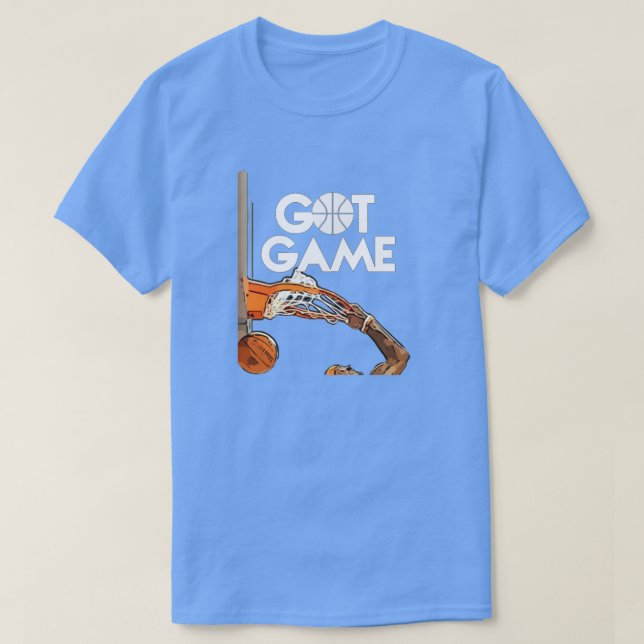 Tengo juego de baloncesto con camiseta (Diseño del anverso)