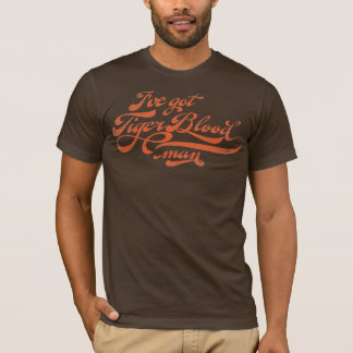 Tengo la camisa del hombre de la sangre del tigre