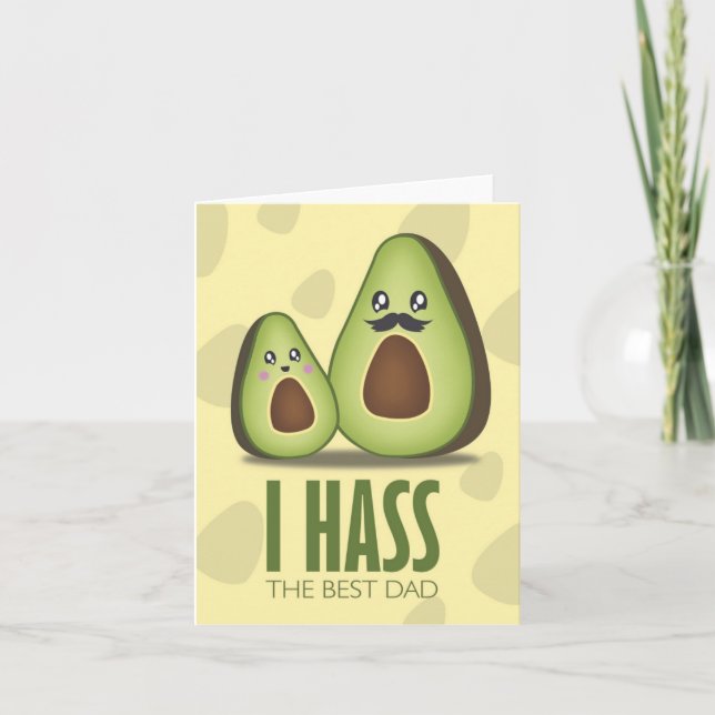 Tengo la mejor tarjeta del día del padre de los pu (Anverso)