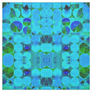 Tengo los Blues del Círculo ~ Tela abstracta