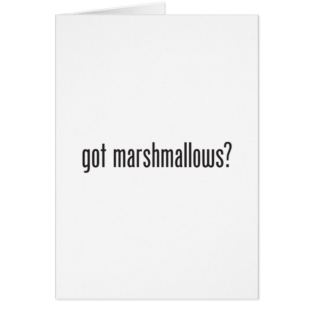 tengo malvaviscos (Frente)