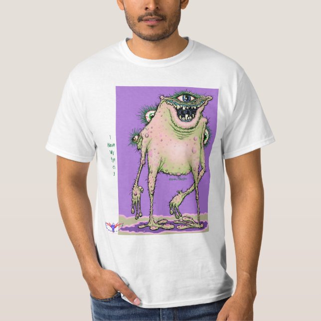 Tengo mi ojo en usted CAMISETA (Anverso)
