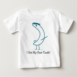 ¡Tengo Mi Primer Diente!  Camiseta para bebés