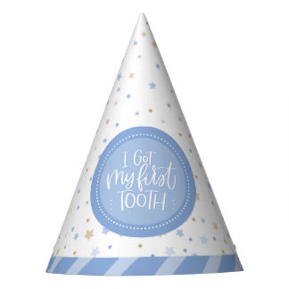 Tengo Mi Primer Gorra Fiesta De Rótulo Diente