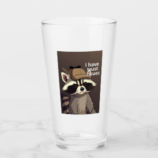 Tengo Problemas de Confianza Taza de Mapache | Div