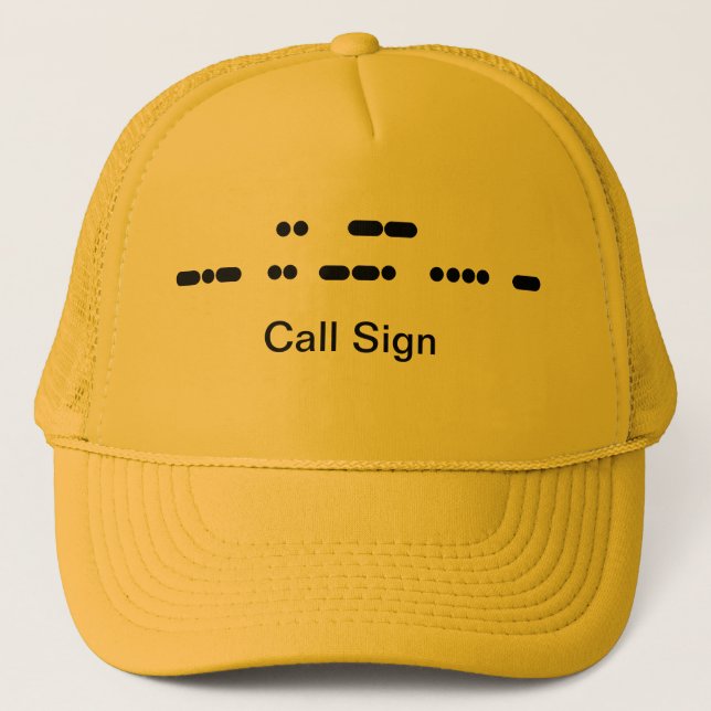 ¡Tengo razón! en Morse Code Cap o Gorra (Anverso)