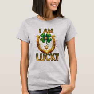 Tengo Suerte - Audaz Diseño Simbólico De Camisetas