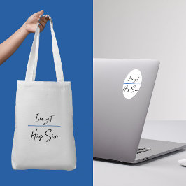 Tengo sus seis" Bolsa Tote