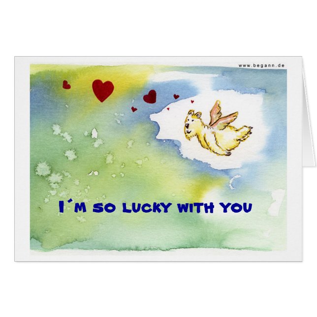 Tengo tanta suerte contigo (Anverso (Horizontal))