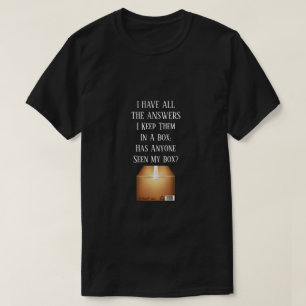 Tengo Todas Las Respuestas De Una Camisa De Señor