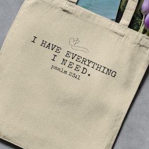 "Tengo todo lo que necesito" Bolsa de Tote de vers