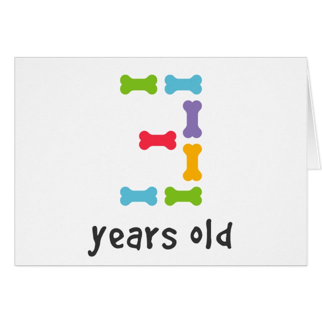 Tengo tres años (Anverso (Horizontal))