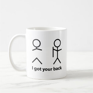 ¡Tengo Tu Espalda! Taza de Café