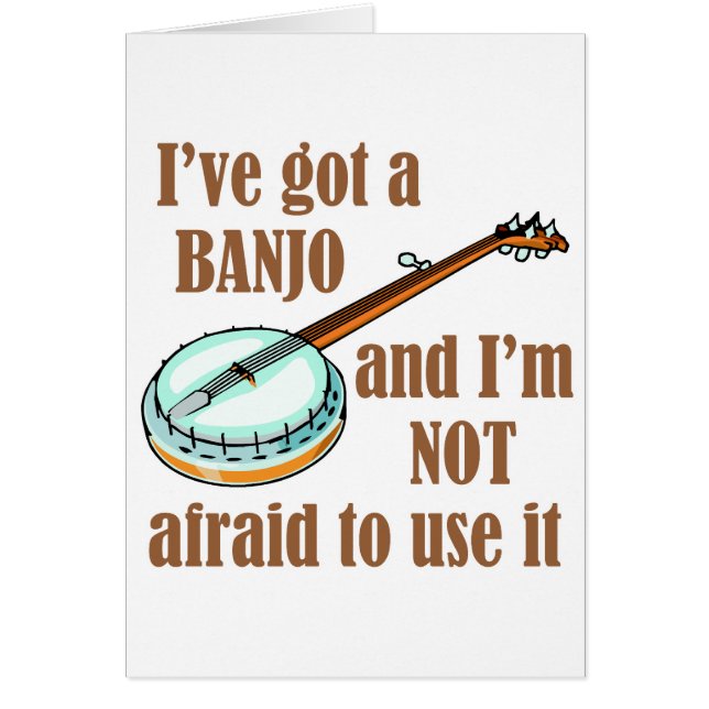 Tengo un banjo (Frente)