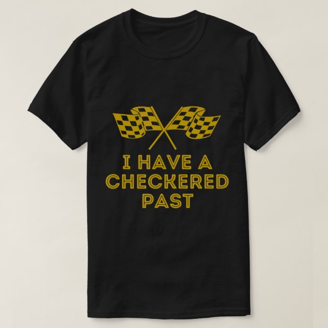 Tengo Un Pasado Controlado - Camiseta De Bandera D (Diseño del anverso)