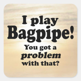 Tengo Un Problema Con Ese Pegatina De La Plaza De 