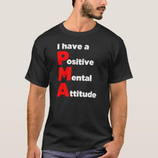 "Tengo una actitud mental positiva!" Camisa