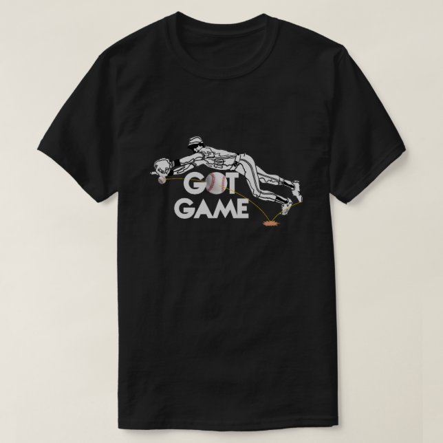 Tengo una camiseta de béisbol (Diseño del anverso)