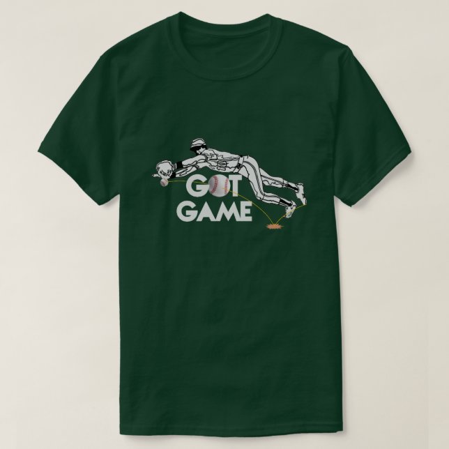 Tengo una camiseta de béisbol (Diseño del anverso)