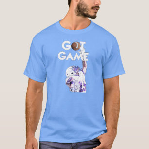Tengo una camiseta de fútbol de juego