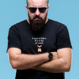 Tengo una camiseta de motocicleta para motociclism