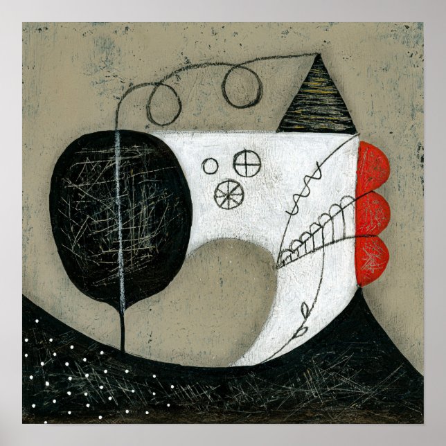 Tengo Una Máquina De Coser Poster Arte Pared (Frente)