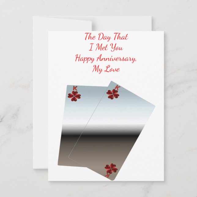 Tengo Una Tarjeta De Saludo Afortunada (Reverso)