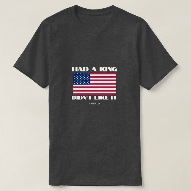 Tenía un rey... - Una camiseta de MisterP. (Diseño del anverso)