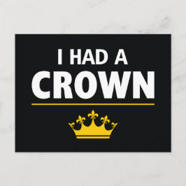 Tenía una postal de la Corona