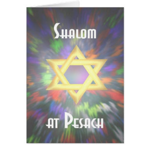 Teñido anudado de Shalom en Pesach