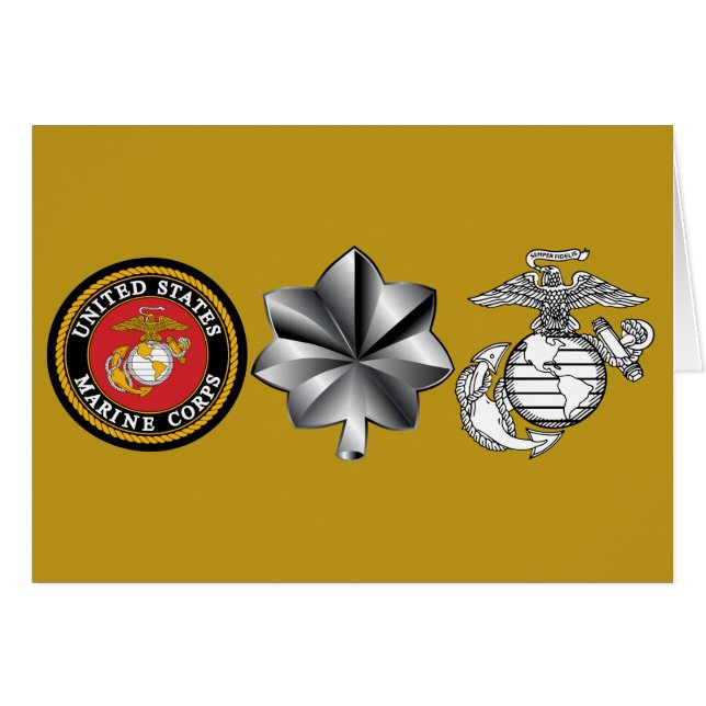 Teniente Coronel USMC LtCol 0-5 (Anverso (Horizontal))