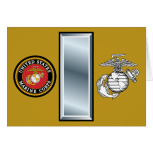 Teniente del USMC 1stLt primer 0-2