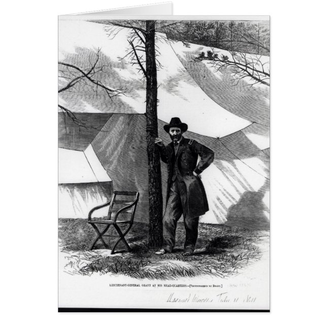 Teniente General Ulysses S. Grant (Frente)