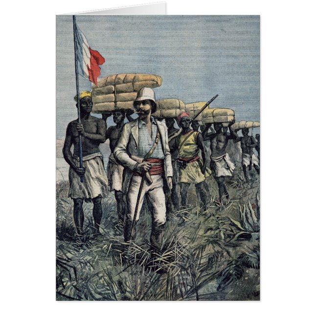 Teniente Mizon en su misión 1892 (Frente)