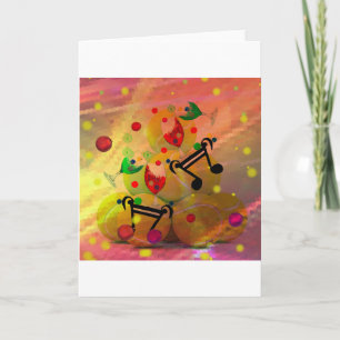 Tenis con las notas de la música en navidad