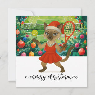 Tenis con tema de Navidad para amantes de gatos si