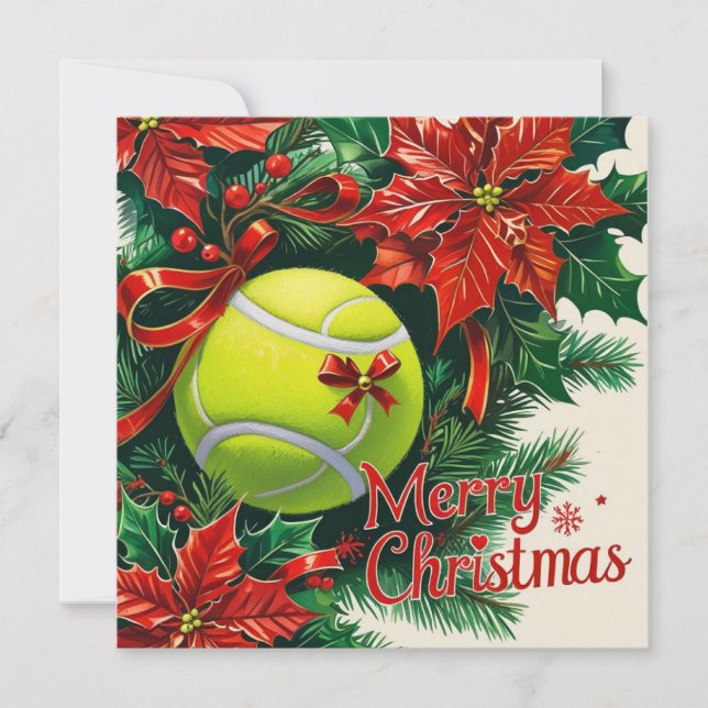 Tenis con tema de Navidad para jugador  (Anverso)