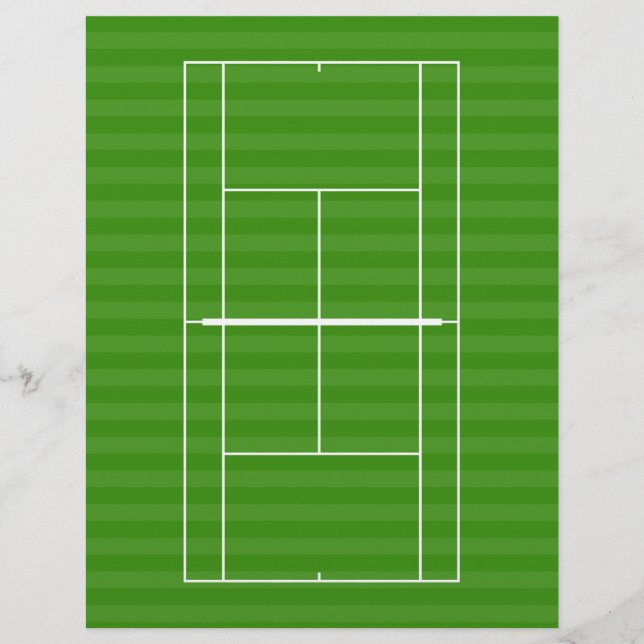 TENIS COURT LINE MARKING Flyer (Frente)