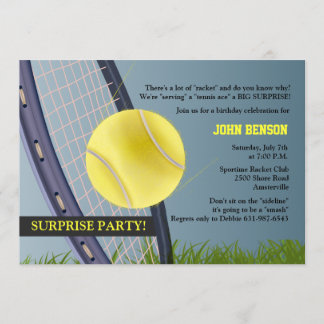 ¿Tenis cualquier persona? Invitación