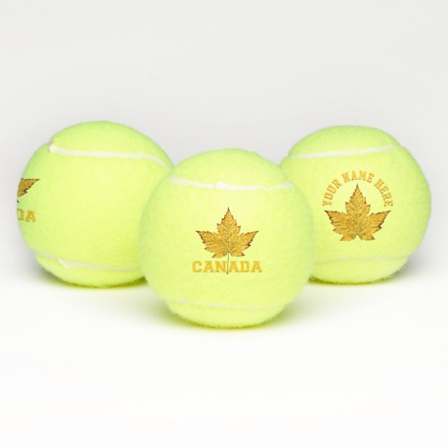 Tenis de Canadá Personalizan las bolas de tenis de (Múltiples)
