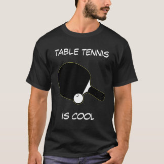 Tenis de mesa es camiseta de personalizable Guay