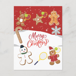 Tenis Feliz Navidad con pan de jengibre