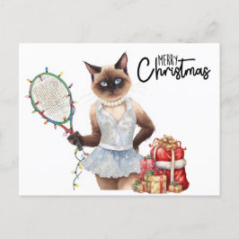 Tenis Feliz Navidad para los amantes del gato